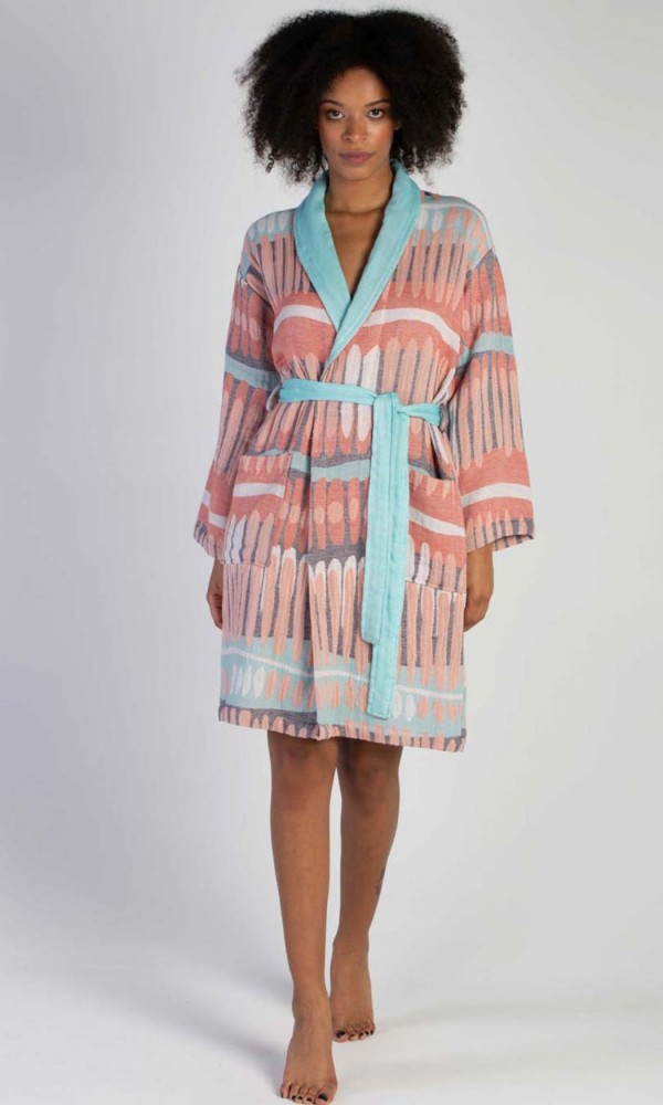 Tibia Bathrobe Pink