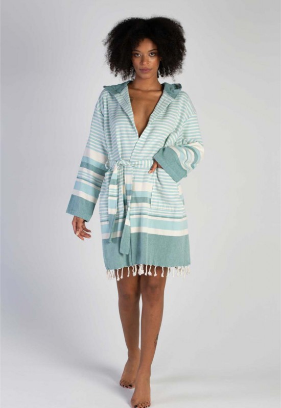 Torellia Bathrobe Green