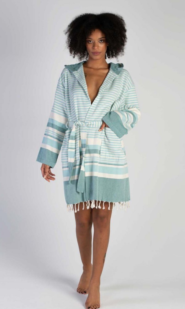 Torellia Bathrobe Green