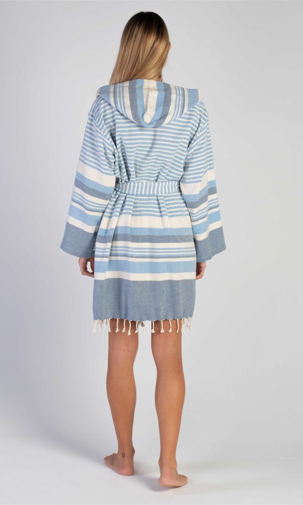 Torellia Bathrobe Blue