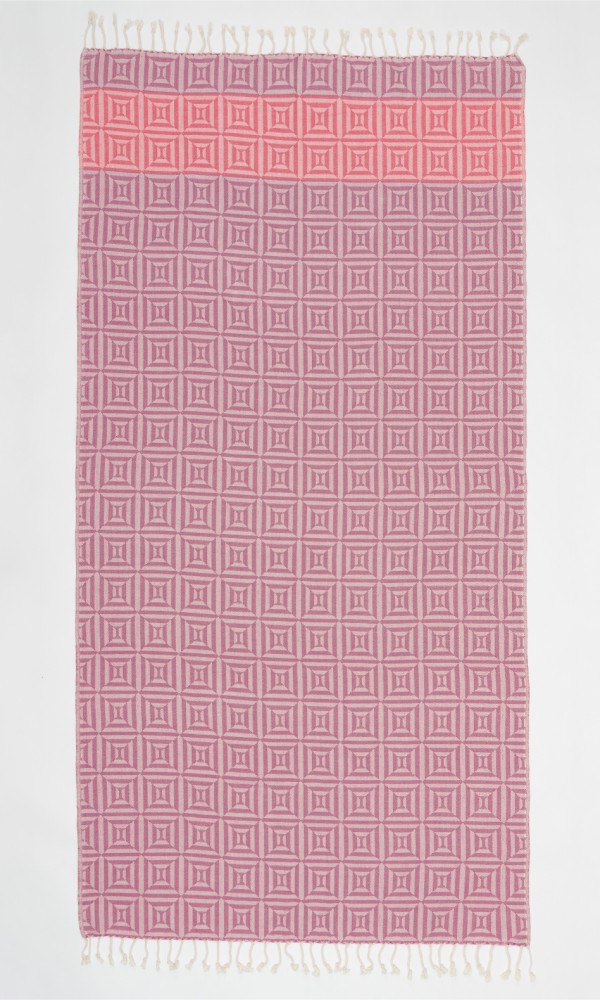 Square Peshtemal Pink