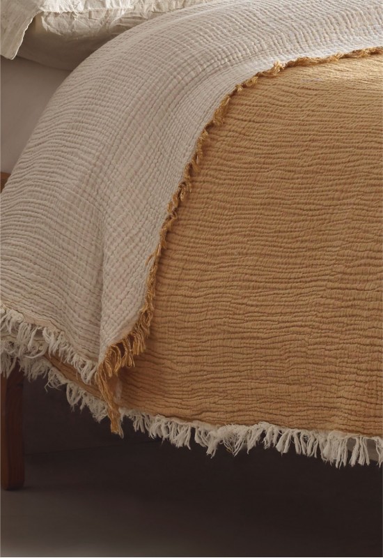 Muslin Bedspread Terra