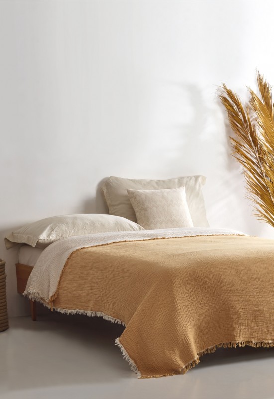 Muslin Bedspread Terra