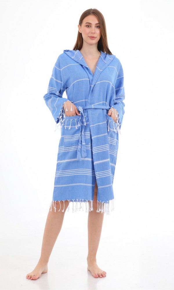 Didyma Bathrobe  Blue