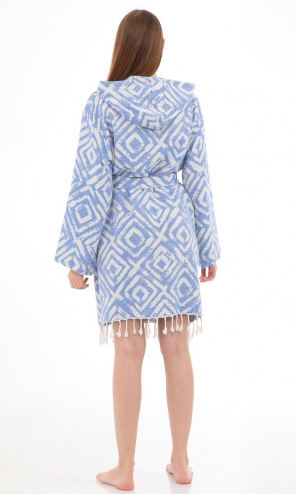 Misis Bathrobe Blue