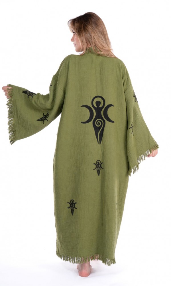 Kybele Bathrobe Khaki Green