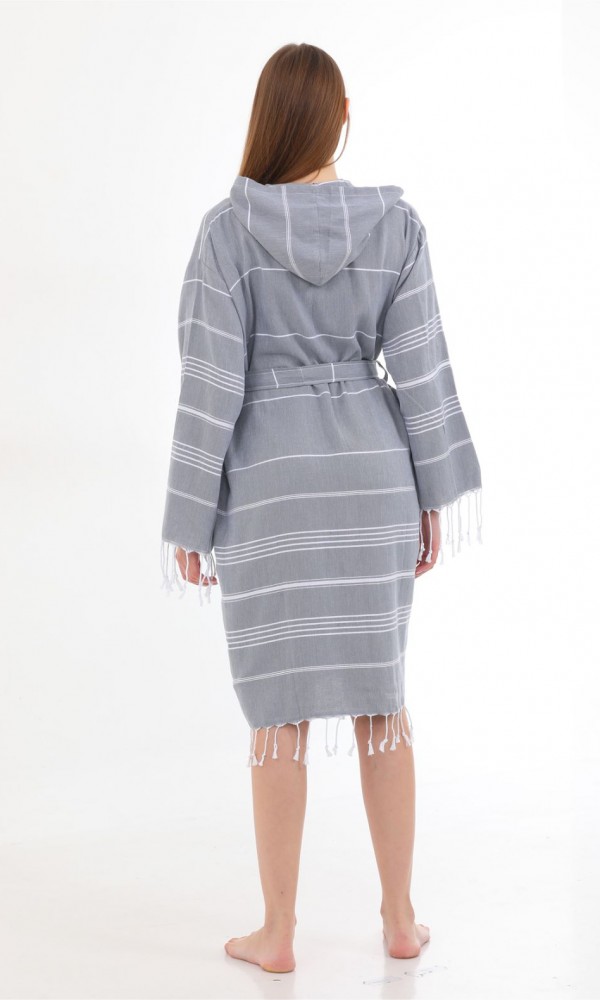 Didyma Bathrobe Anthracite