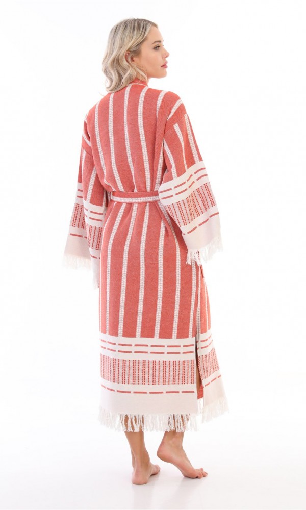 Astrea Bathrobe Red