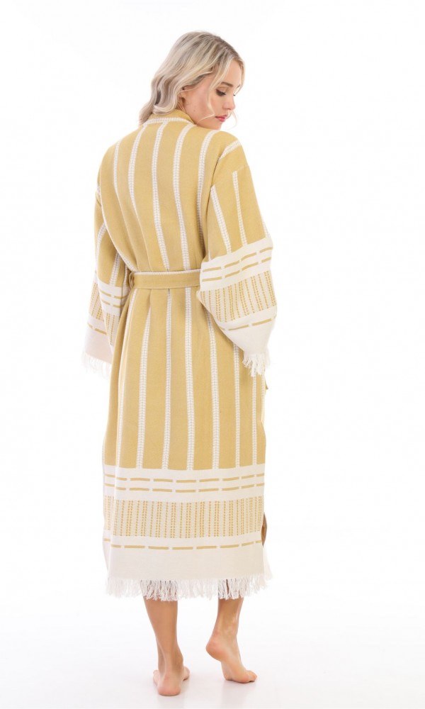 Astrea Bathrobe Yellow