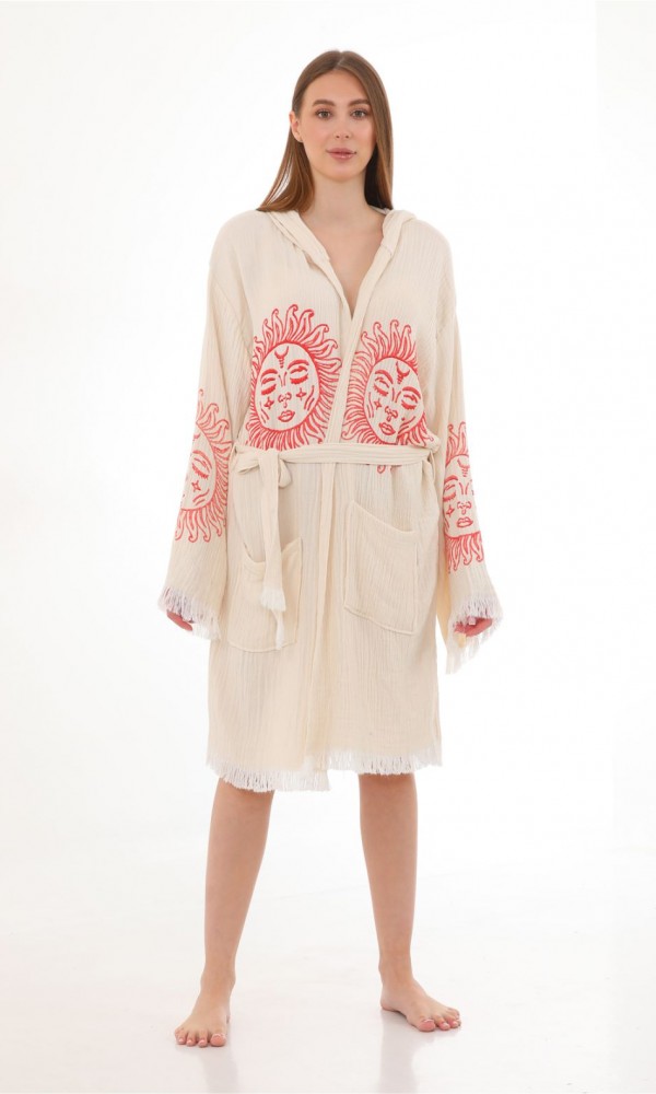 Cholula Bathrobe Wooden Prindet