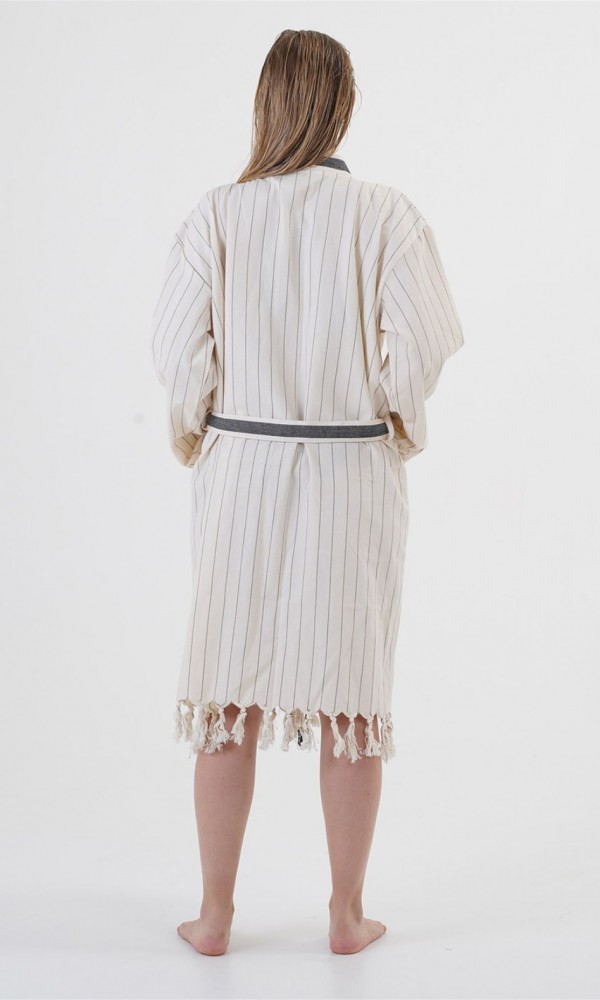 Hieron Bathrobe Beige