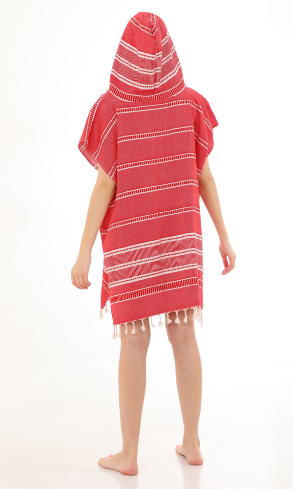 Sundia Surf Poncho Red