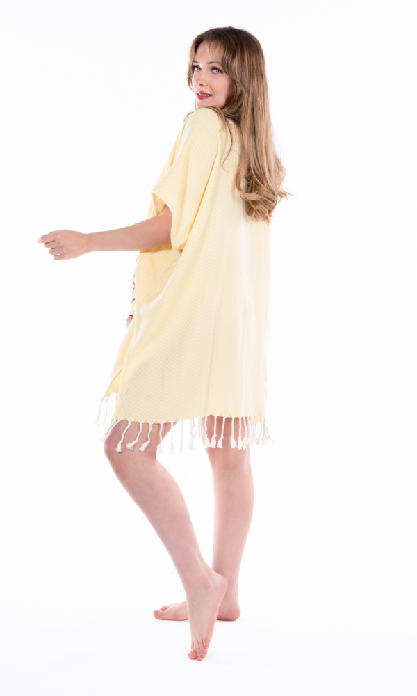 Dreamcatcher Poncho Yellow