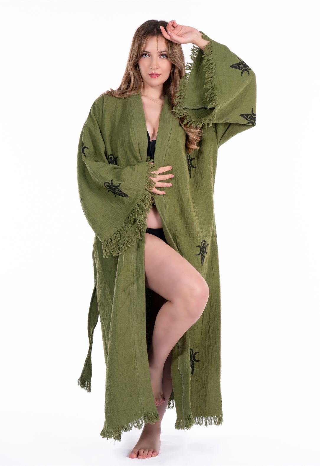 Green Bathrobe