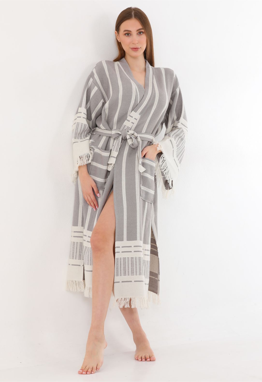 Grey Bathrobe